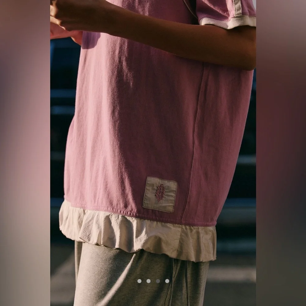 NWOT Free People FP Movement Baseline Solid Tee - Picture 3 of 7